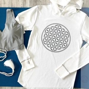 Flower of Life Thermal hoodie